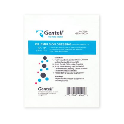 Gentell Oil Emulsion Dressing