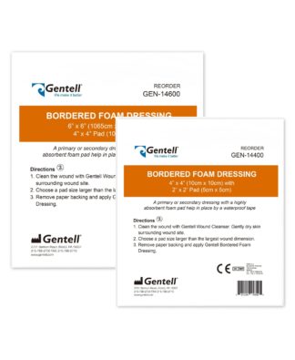 Gentell Lo Profile Foam Bordered Dressing