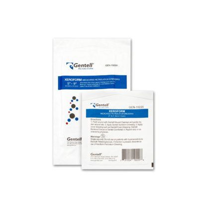 Gentell XeroForm Medicated Petrolatum Dressing