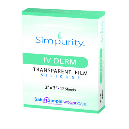 Simpurity Transparent Film Silicone Wound Dressing