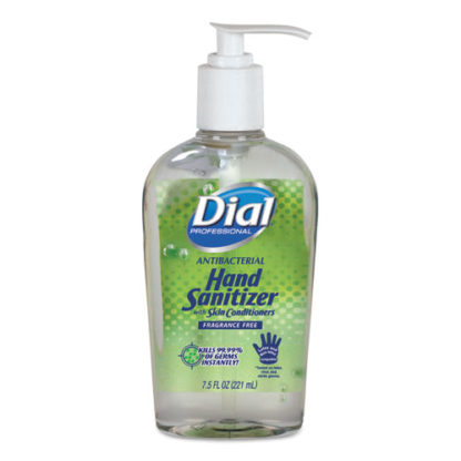 Dial Antibacterial Hand Sanitizer Gel with Skin Conditioners