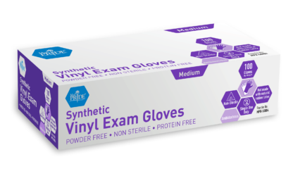 MedPride Synthetic Vinyl Exam Gloves