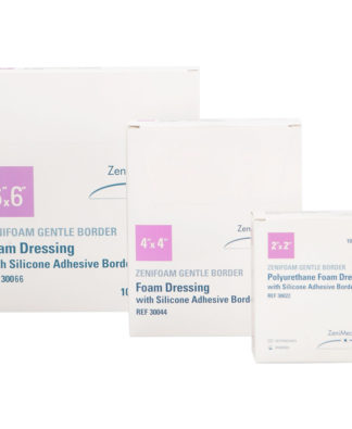 ZeniFoam Gentle Sacral Dressing with Border