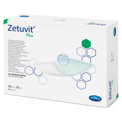 Zetuvit Plus Non-Border Superabsorbent Dressing