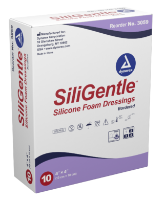 SiliGentle Silicone Bordered Foam Dressing