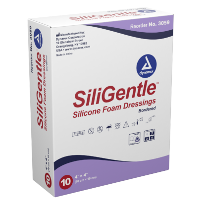 SiliGentle Silicone Bordered Foam Dressing