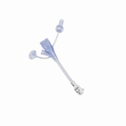 MIC-KEY Medication Extension Set WITH SECUR-LOK Righy Angle Connector & 2 Port Y