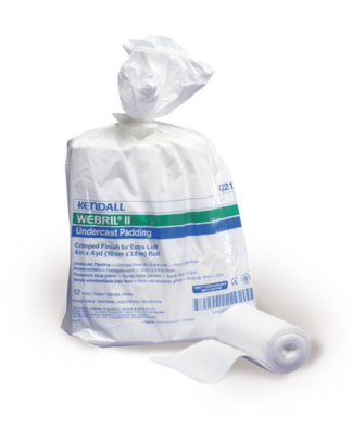 Webril II 100 Percent Cotton Undercast Padding - Non-Sterile