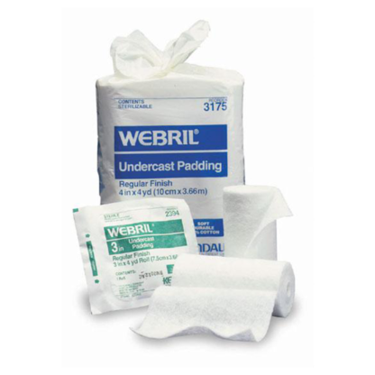 Webril 100 Percent Cotton Undercast Padding - Non-Sterile