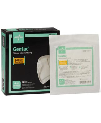 Gentac Silicone Adhesive Island Wound Dressing