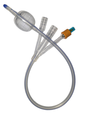 Greystone Medical 3-Way Silicone Foley Catheter