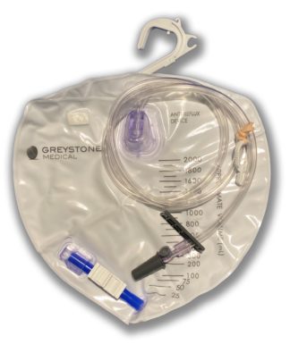 Greystone Medical Urinary Drain Bag 2000 mL