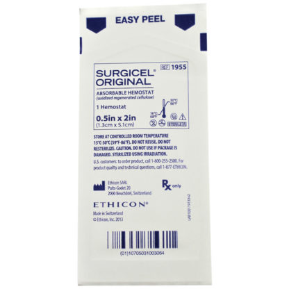 SURGICEL Original Hemostat 0.5x2 inch