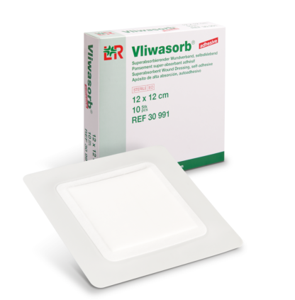 Vliwasorb Border Adhesive Super Absorbent Dressing