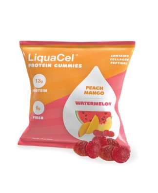 LiquaCel Protein Gummies - Mango Peach & Watermelon