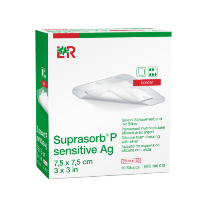 Suprasorb P Sensitive Ag Bordered Dressing