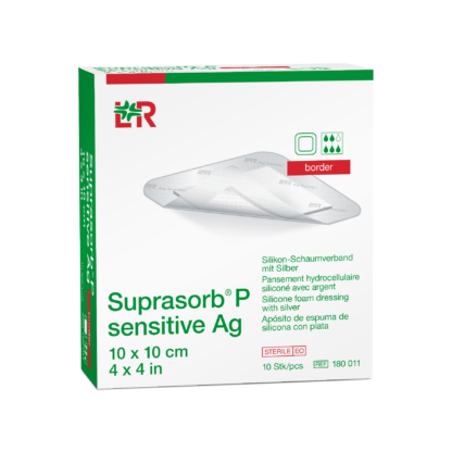 Suprasorb P Sensitive Ag Bordered Dressing