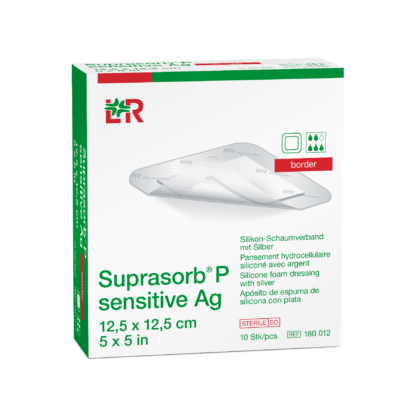 Suprasorb P Sensitive Ag Bordered Dressing