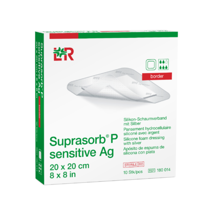 Suprasorb P Sensitive Ag Bordered Dressing