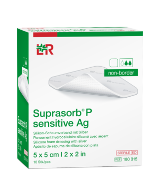 Suprasorb P Sensitive Ag Non-Bordered Dressing