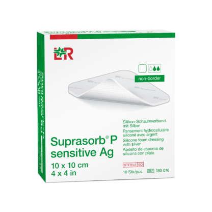 Suprasorb P Sensitive Ag Non-Bordered Dressing