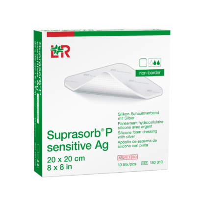 Suprasorb P Sensitive Ag Non-Bordered Dressing