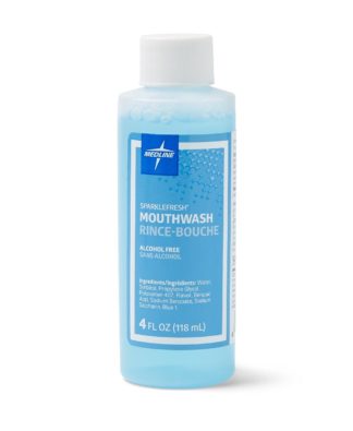 Medline Sparkle Fresh Alcohol-Free Mouthwash