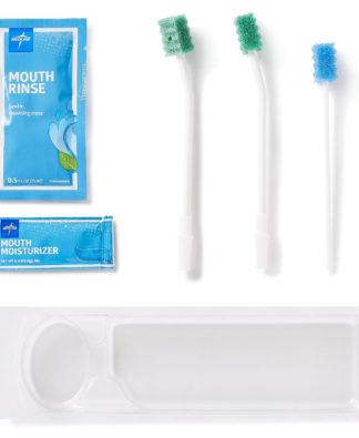 Medline Standard Suction Swab Kits with Rinse