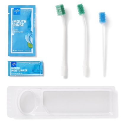 Medline Standard Suction Swab Kits with Rinse