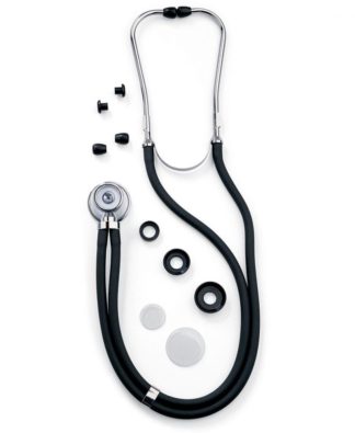 Medline Sprague Rappaport Black Stethoscope