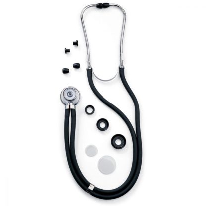 Medline Sprague Rappaport Black Stethoscope