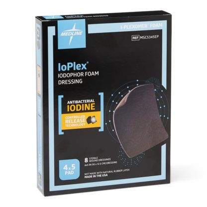 IoPlex Iodophor Foam Dressings