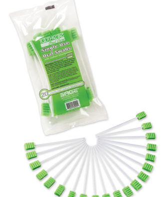 Sage Toothette Plus Swabs with Sodium Bicarbonate