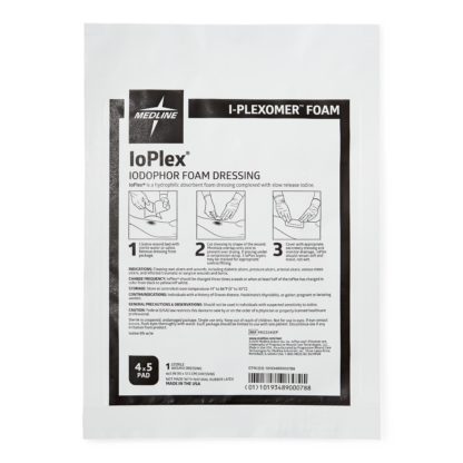 IoPlex Iodophor Foam Dressings