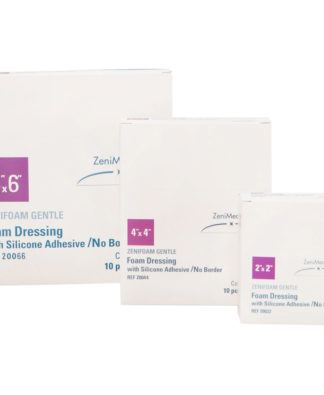 ZeniFoam Gentle Dressing with Silicone Adhesive