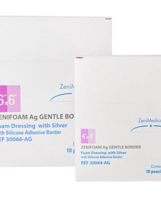 ZeniFoam AG Gentle Dressing with Silicone Adhesive