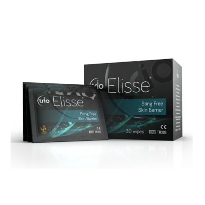 Trio Elisse Sting-Free Skin Barrier Wipes