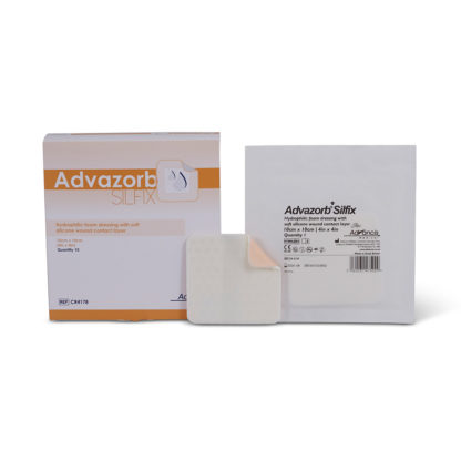 Advazorb Silfix Absorbent Foam Dressing with Soft Silicone Contact Layer