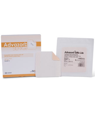 Advazorb Silfix Lite Absorbent Foam Dressing with Soft Silicone Contact Layer