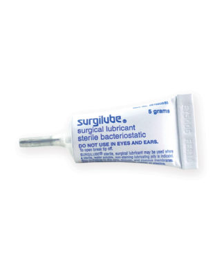 Surgilube Surgical Lubricant Snap-Off Metal Tube