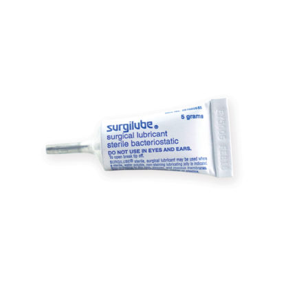 Surgilube Surgical Lubricant Snap-Off Metal Tube