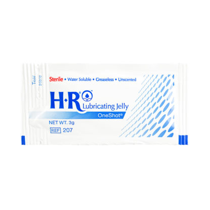 HR Sterile Lubricating Jelly OneShot Packets