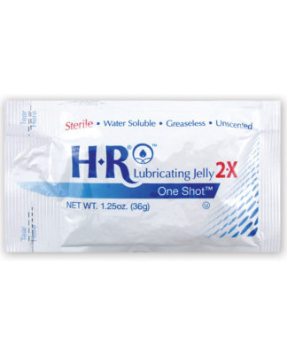 HR Lubricating Jelly 2X OneShot Bulk Pack