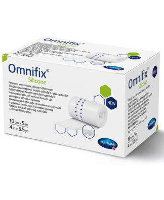 Omnifix Silicone Dressing Retention Tape - 5.5 yds