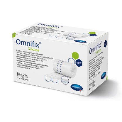 Omnifix Silicone Dressing Retention Tape - 5.5 yds