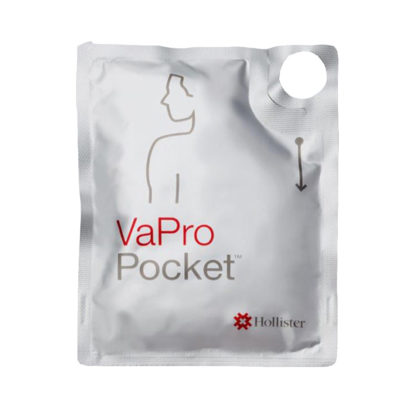 VaPro Pocket Coudé No Touch Intermittent Catheter 16" Without Integrated Collection Bag