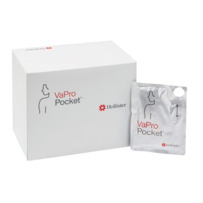 VaPro Pocket Coudé No Touch Intermittent Catheter 16" Without Integrated Collection Bag