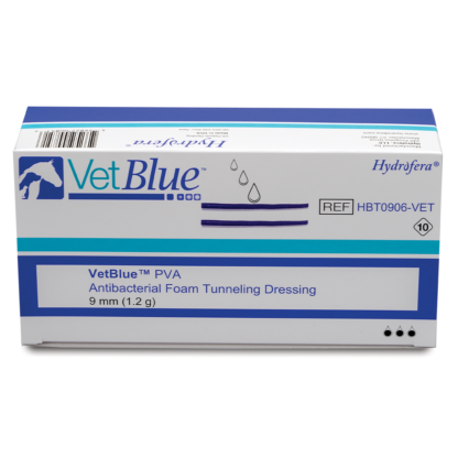 Hydrofera VetBlue PVA Antibacterial Foam Dressings - For Use On Animals Only