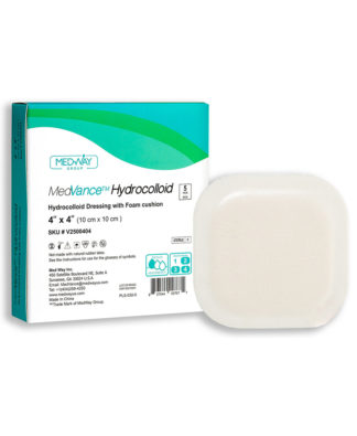 MedVance Hydrocolloid Bordered Dressing with Foam Cushion