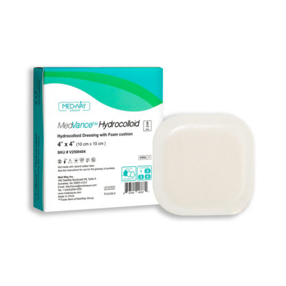 MedVance Hydrocolloid Bordered Dressing with Foam Cushion